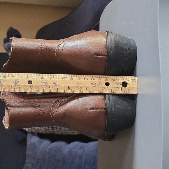 Saddle Tramp Brn. Western Boots Men's 10W NWOT. - Picture 3 of 8